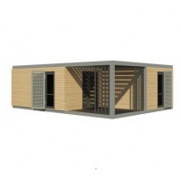 Maison Modulaire ELEGANCE 20m2 40m2 50m2 60m2 80m2 100m2